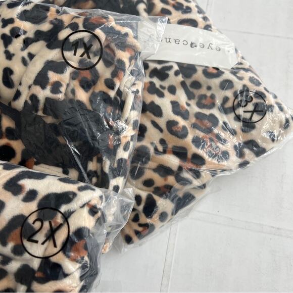 New EYE CANDY Leopard Print Hoodie Drawstring Hood Women’s Plus Size - Picture 6 of 6